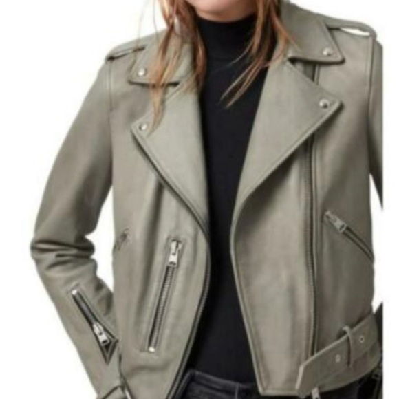 Allsaints Balfern Duck Egg Blue (size 6)